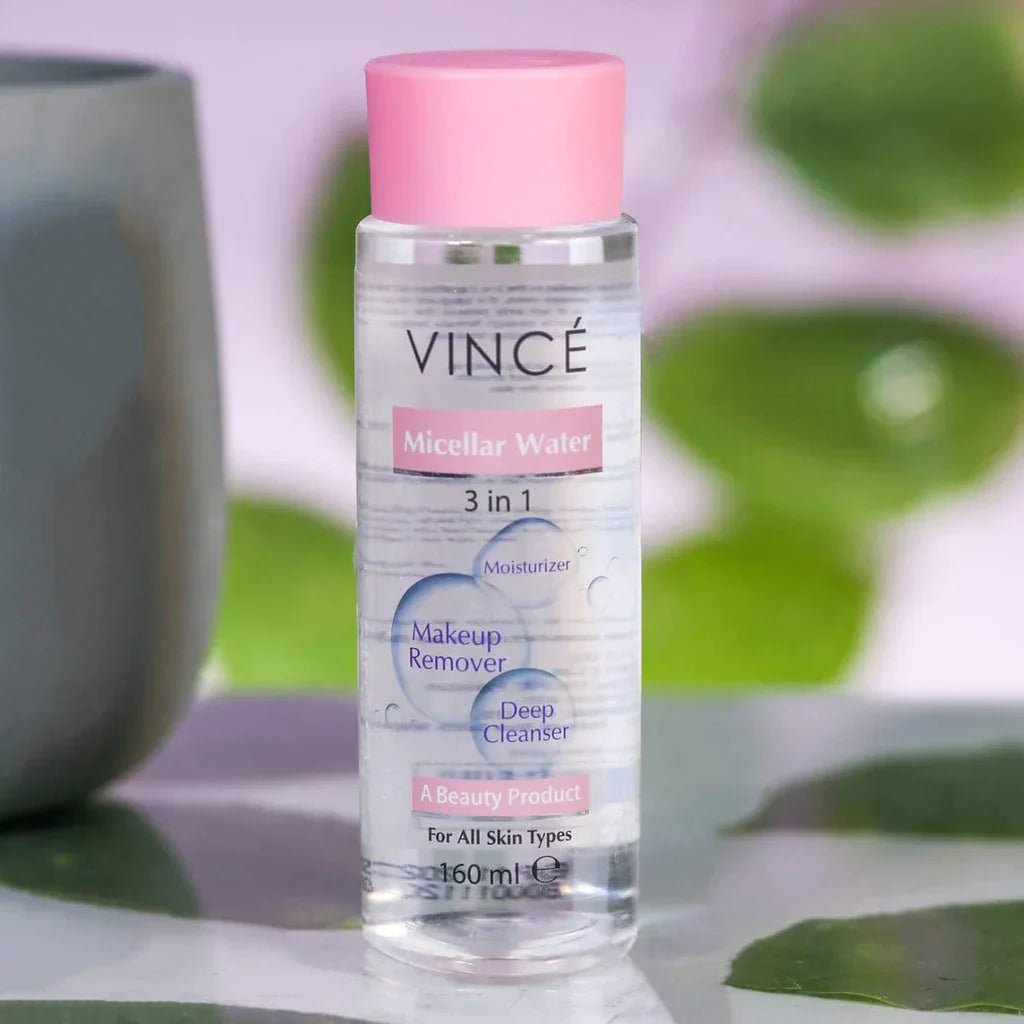Vince 3 - In - 1 Micellar Water - 160ml - Rumaisas