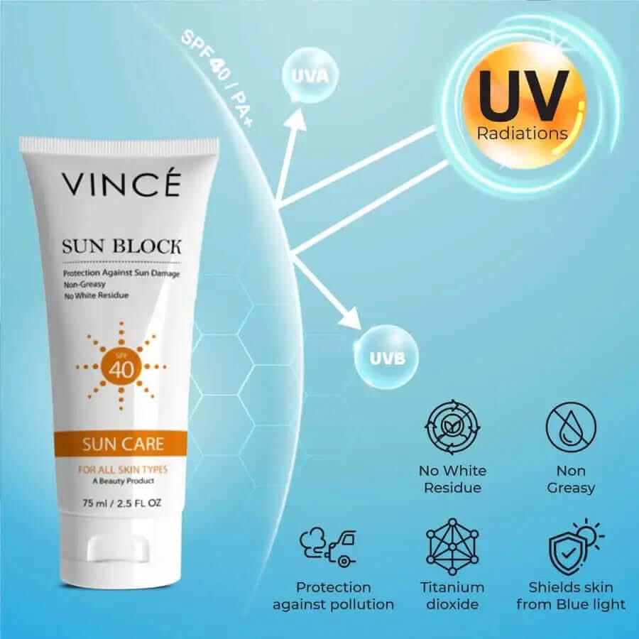 Vince Sunblock SPF 40 - 75ml - Rumaisas
