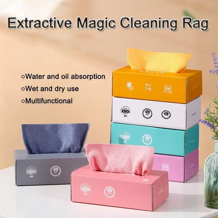 20 pcs Microfiber Cleaning Cloth with Box - Rumaisas