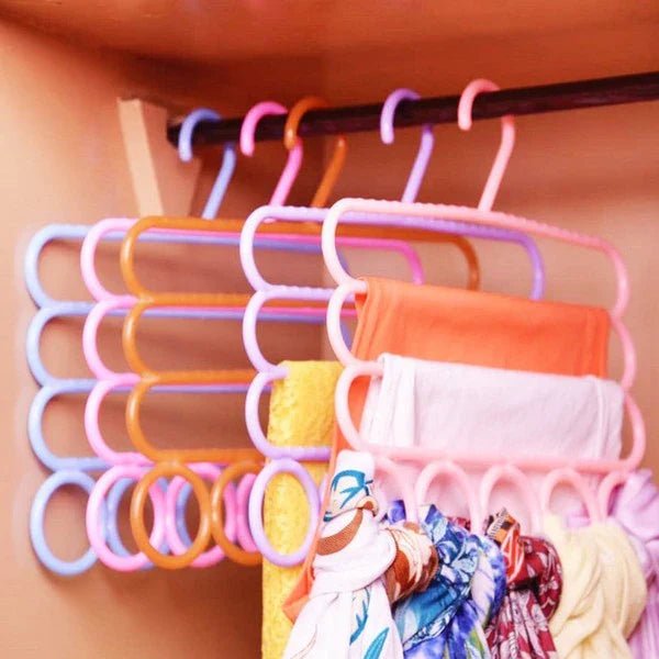 3 Layer with 5 Hole Scarf Hanger - Rumaisas