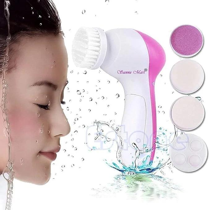 5‑in‑1 Face Cleansing Silicone Brush - Rumaisas