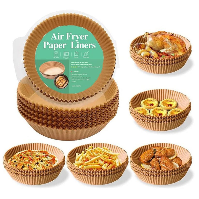 Air Fryer Baking Paper - 50Pcs - Rumaisas