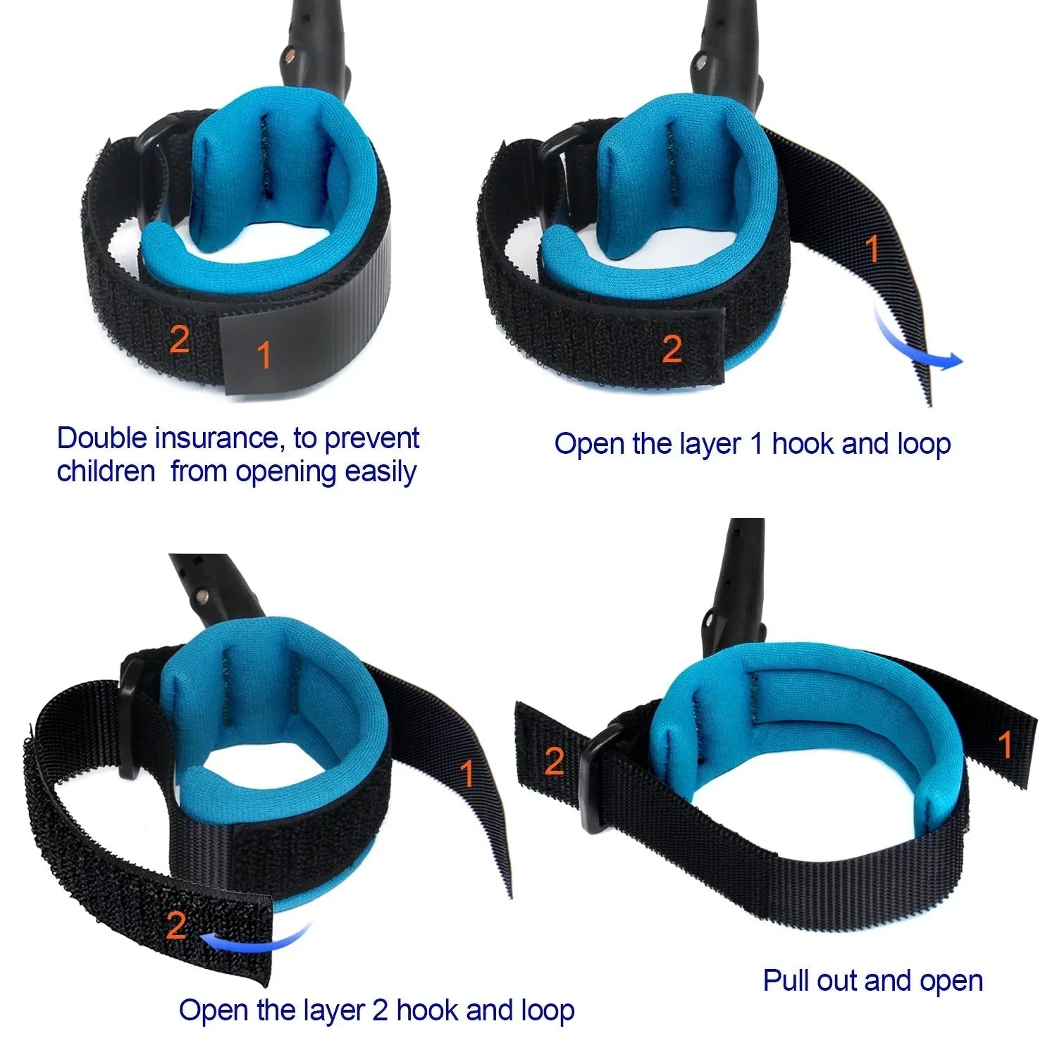 Anti Lost Wrist Link Safety Wrist Link for Toddlers - Rumaisas