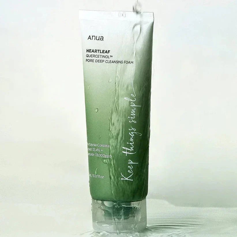Anua Heartleaf Quercetinol Pore Deep Cleansing Foam - 150ml - Rumaisas