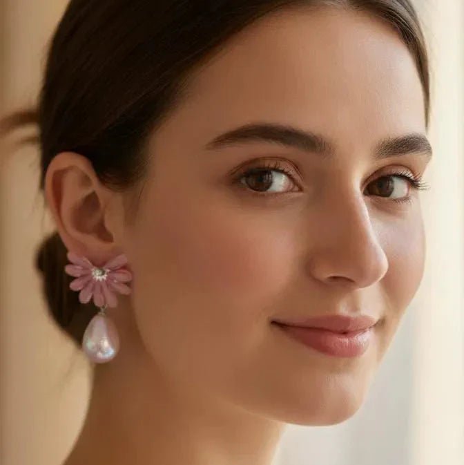 Beautiful Flower Earings - Rumaisas