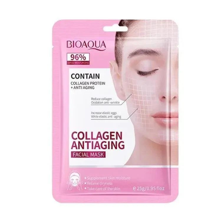 Bioaqua Collagen Anti Aging Face Sheet Mask - Rumaisas