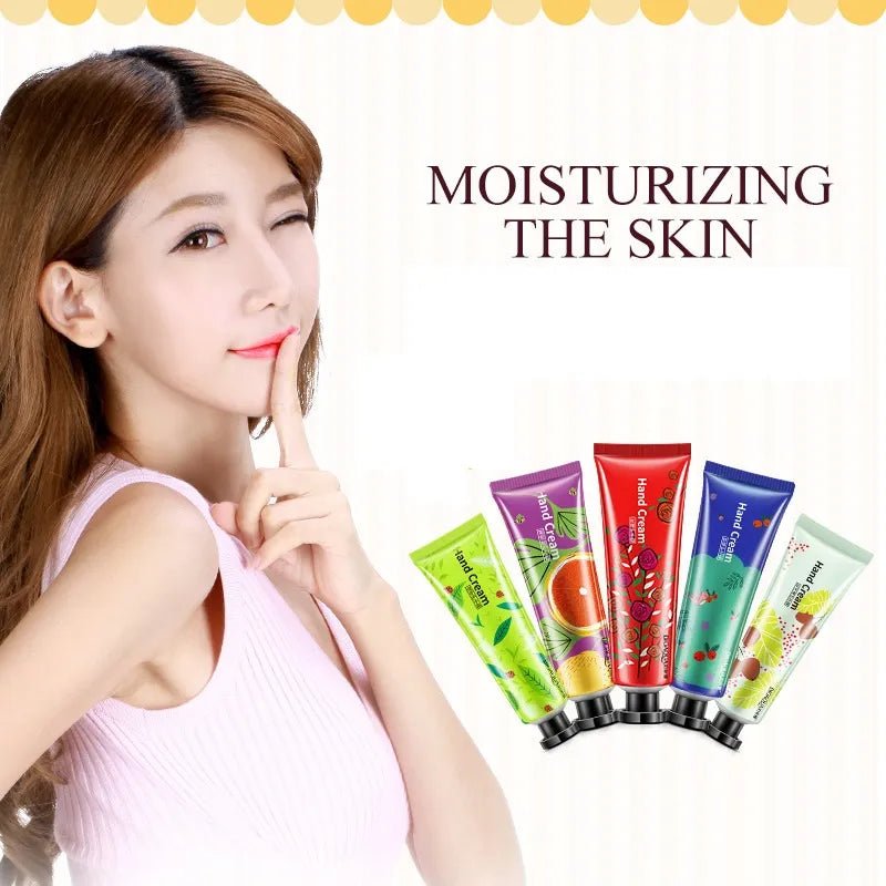 Bioaqua Plant Fragrance Moisturizing Hand Cream Set - Pack of 5 - Rumaisas