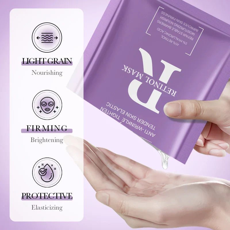 BIOAQUA Retinol Antioxidant Face Sheet Mask - 25g - Rumaisas