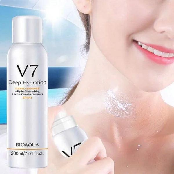 BIOAQUA V7 Deep Hydration Whitening Spray – 200ml - Rumaisas