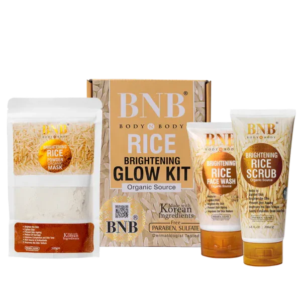 BNB Rice Extract Bright & Glow Kit (Original) - Rumaisas