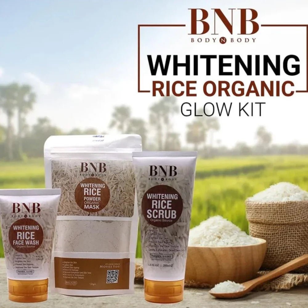 BNB Rice Extract Bright & Glow Kit (Original) - Rumaisas