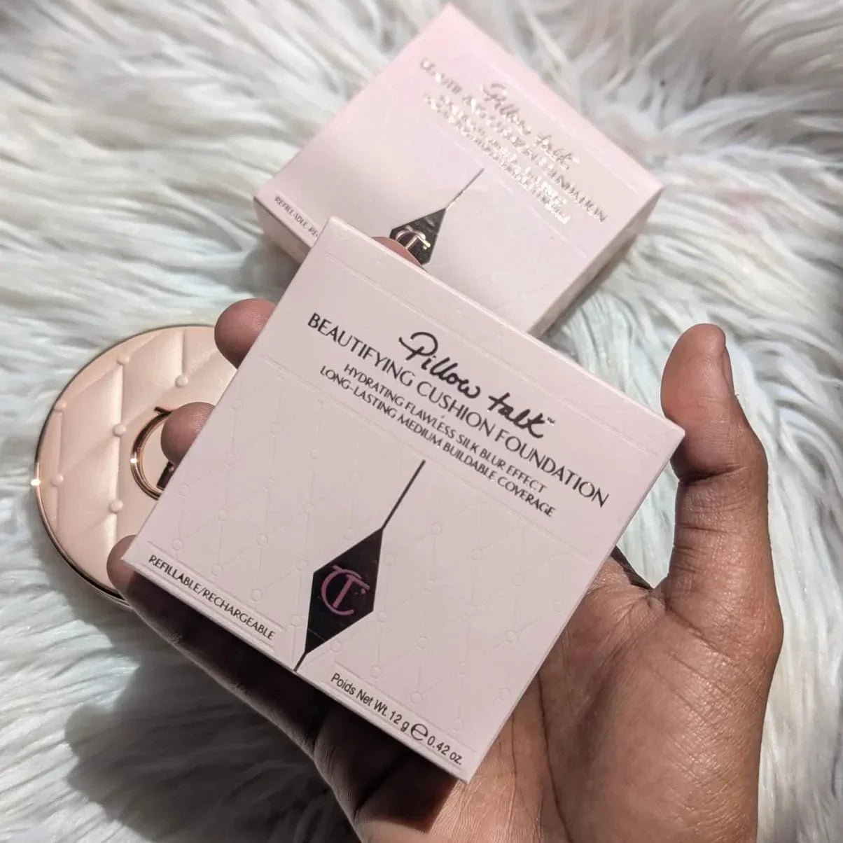 Charlotte Tilbury Pillow Talk Beautifying Cushion Foundation - 12g - Rumaisas