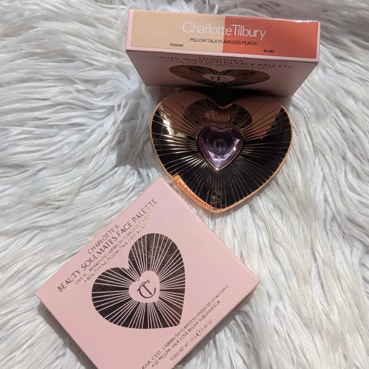 Charlotte Tilbury Pillow Talk Beauty Soulmates Face Palette - 13g - Rumaisas