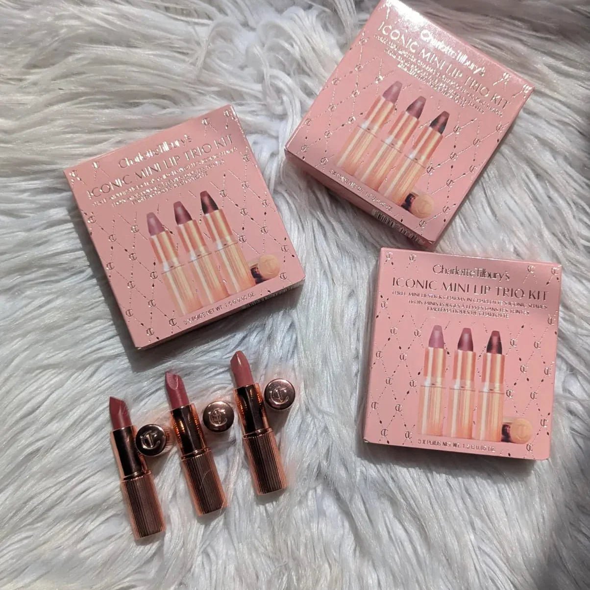 Charlotte Tilbury's Iconic Mini Lip Trio Kit - Rumaisas