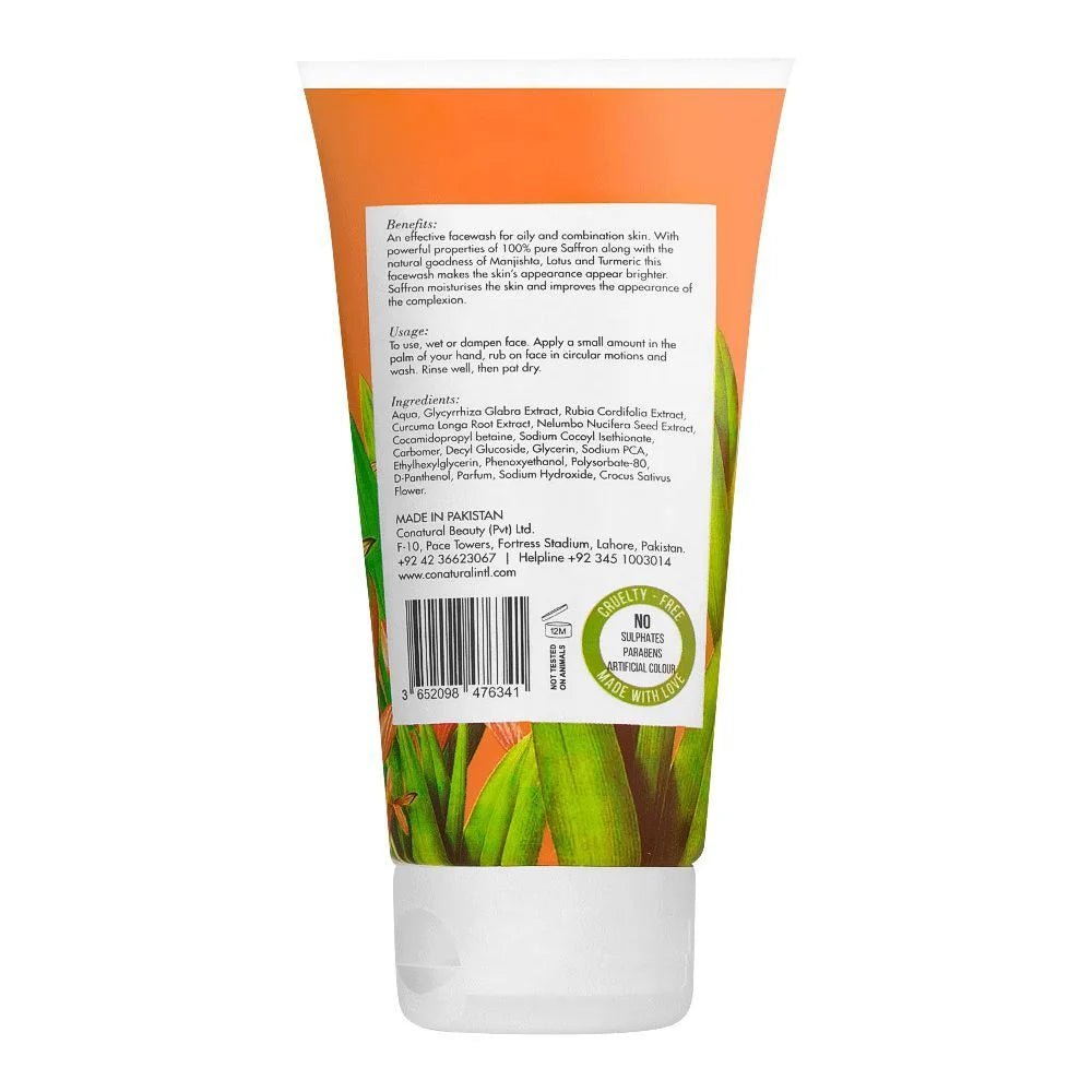 Co - Natural Saffron Face Wash - 150ml - Rumaisas