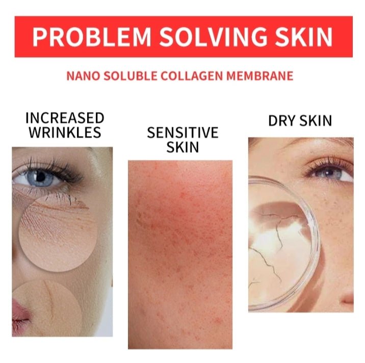 Collagen - Dissolving Masks for Korean Glass Skin - Rumaisas