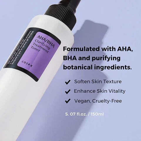 Cosrx AHA BHA Clarifying Treatment Toner - 150ml - Rumaisas