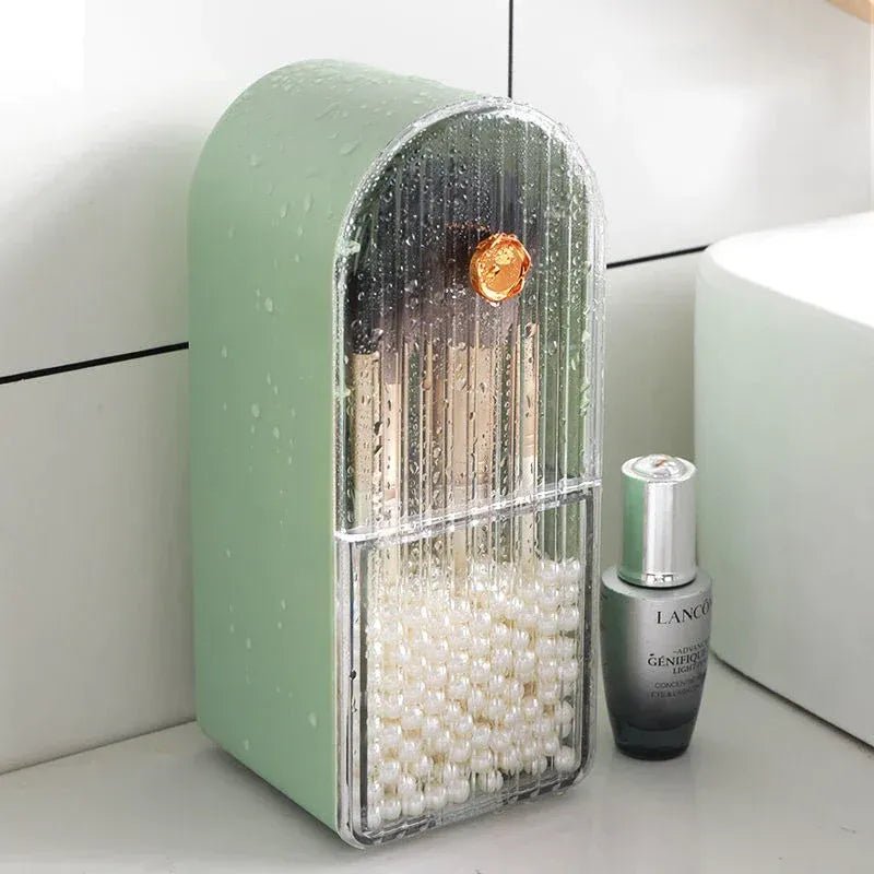 Creative Multi - grid Dressing Table Lipstick Jewellery and Brush Storage Box - Rumaisas