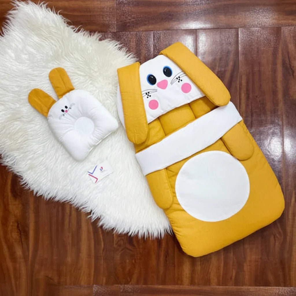 Cute character carry nest bister with head pillow - Rumaisas