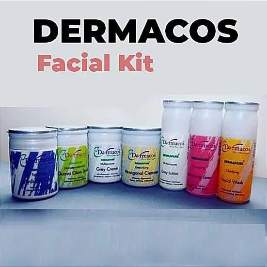 Dermacos 7 in 1 Whitening Glow Facial Kit - Rumaisas