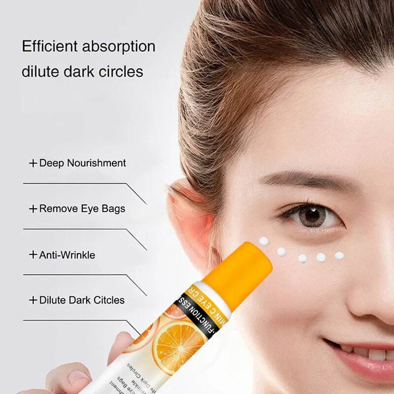 Disaar Vitamin C Whitening Eye Cream with Hyaluronic Acid - 25ml - Rumaisas