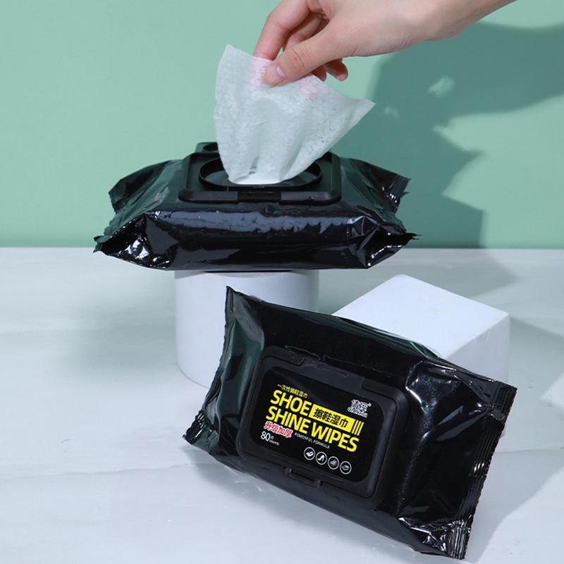 Disposable Shoe Cleaning Wipes | Quick Shine Clean Wet Wipes (50 Wipes In 1 Packet) - Rumaisas