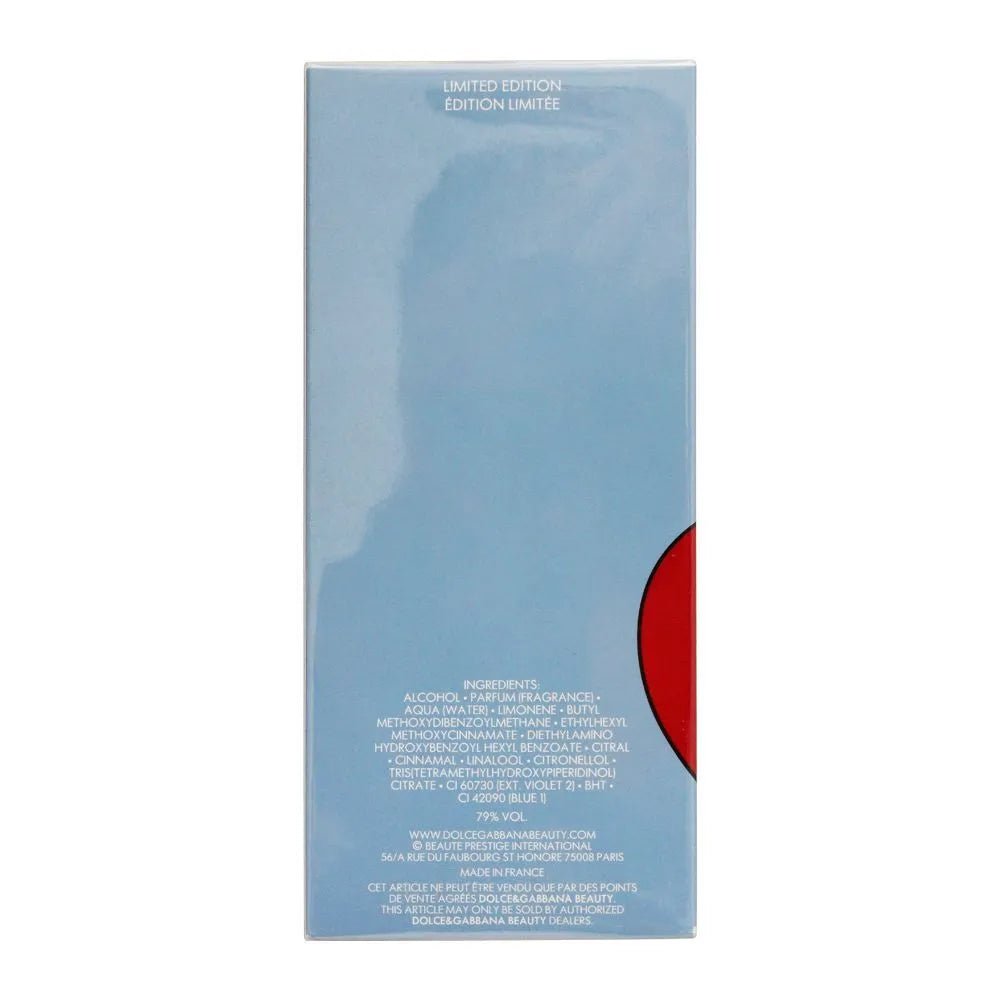 Dolce & Gabbana Light Blue Love Is Love Pour Femme Eau De Toilette - Fragrance For Women - 100ml - Rumaisas