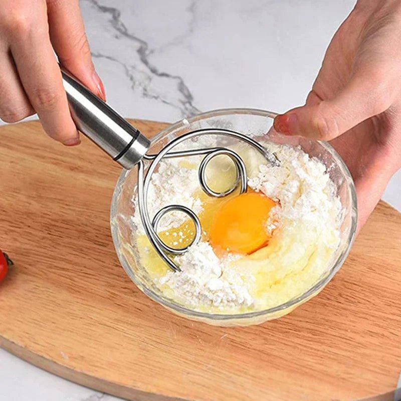 Dough Whisk Bread Mixer Stainless Steel - Rumaisas