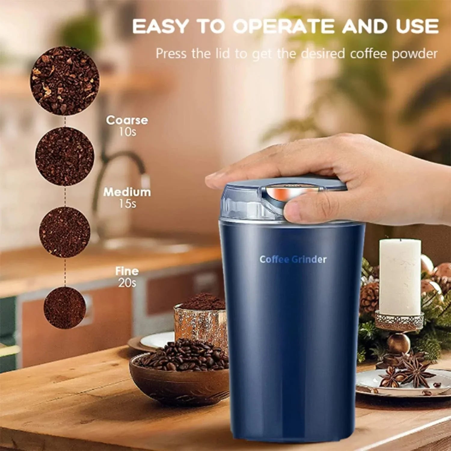 Electric Kitchen Grinder Mixer - Rumaisas
