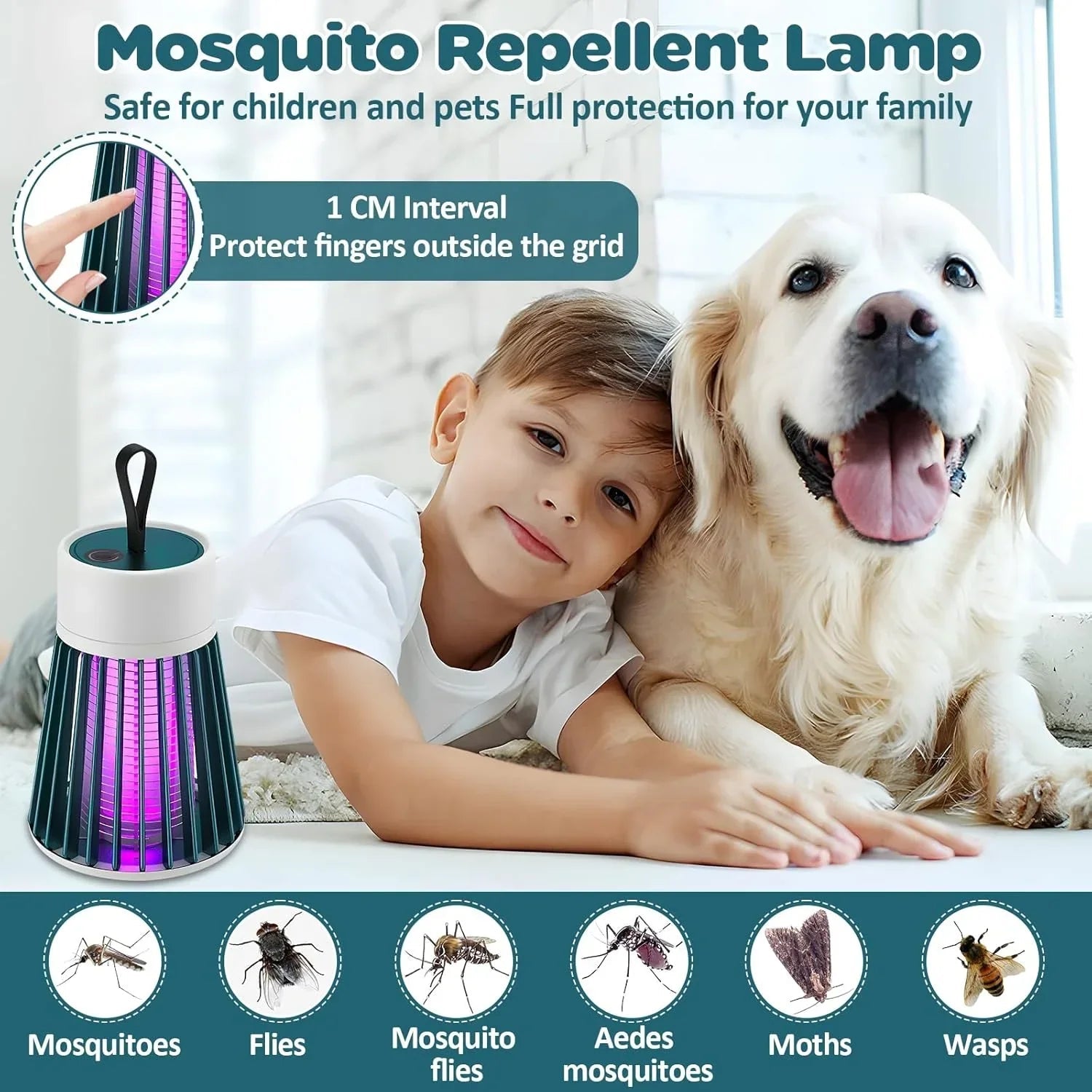 Electric Photocatalytic Anti Mosquito Killer Lamp - Rumaisas