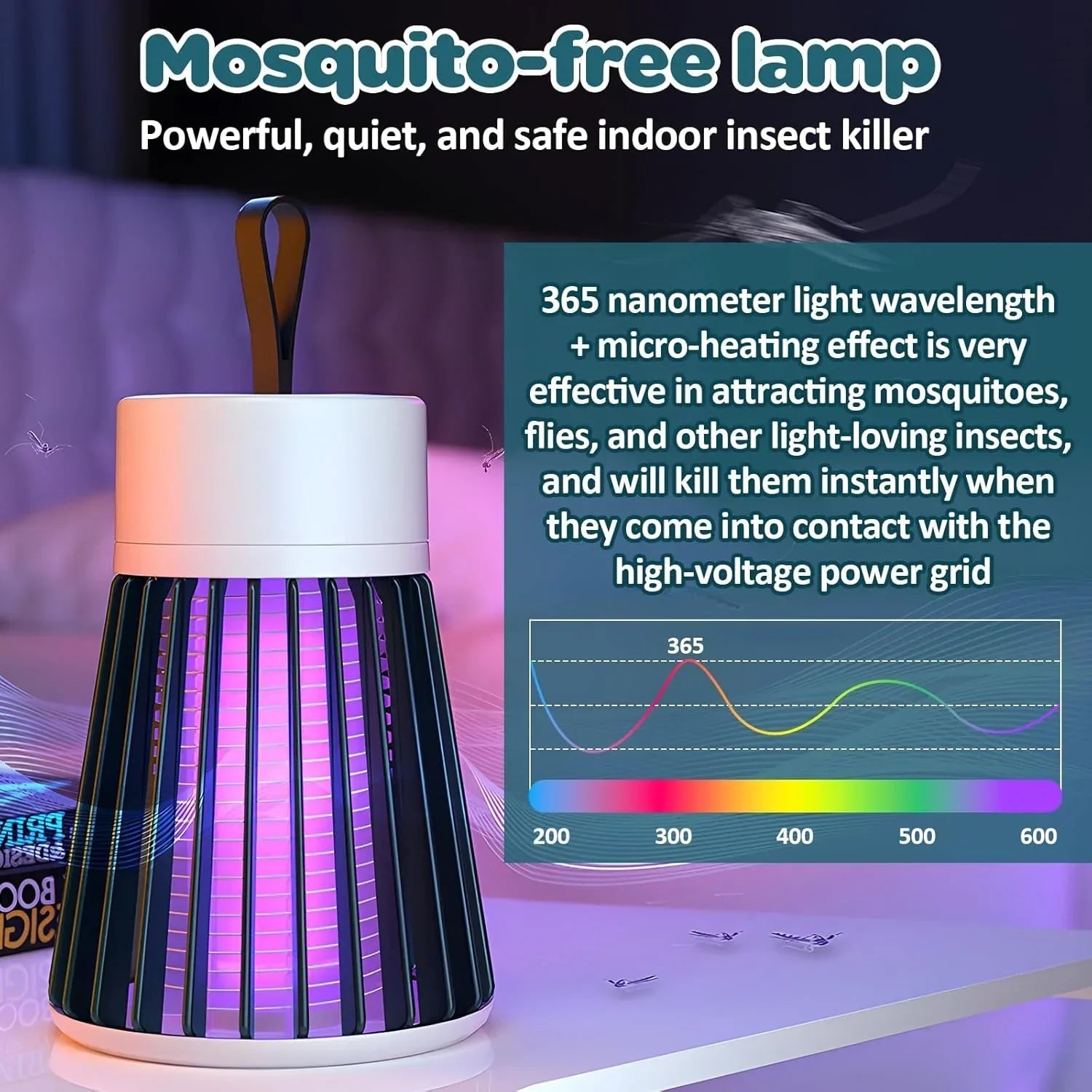 Electric Photocatalytic Anti Mosquito Killer Lamp - Rumaisas