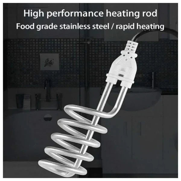 Electric Water Heating Rod for Heating Water in container like Bucket Basin Bath tub mini inflatable Swimming Pool and More - Rumaisas