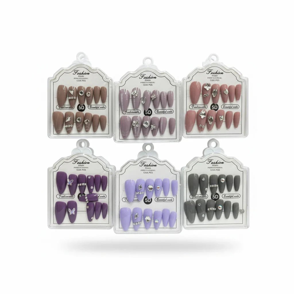 Fashion 5D Rhinston Style Nails - Rumaisas