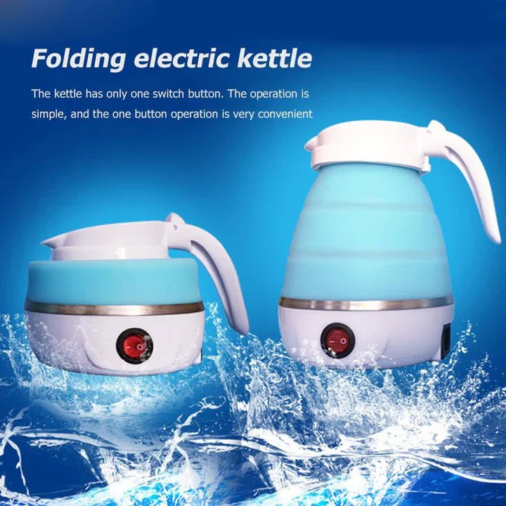 Foldable - Portable Silicone Electric Kettle - 600ml - Rumaisas