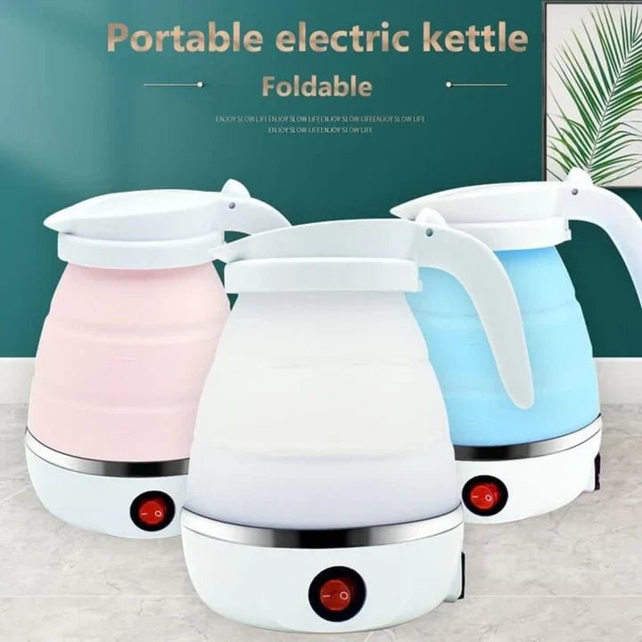 Foldable - Portable Silicone Electric Kettle - 600ml - Rumaisas