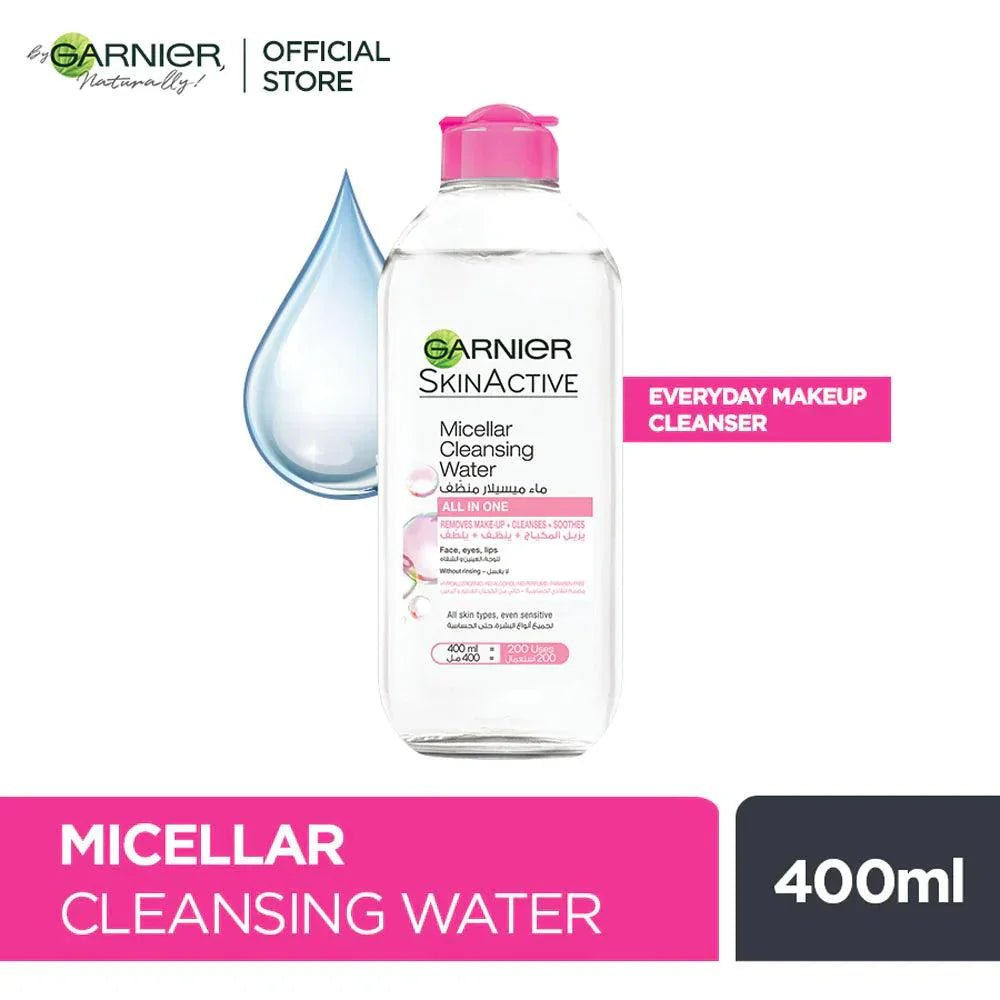 Garnier - Skin Active Micellar Makeup Cleansing Water - Rumaisas