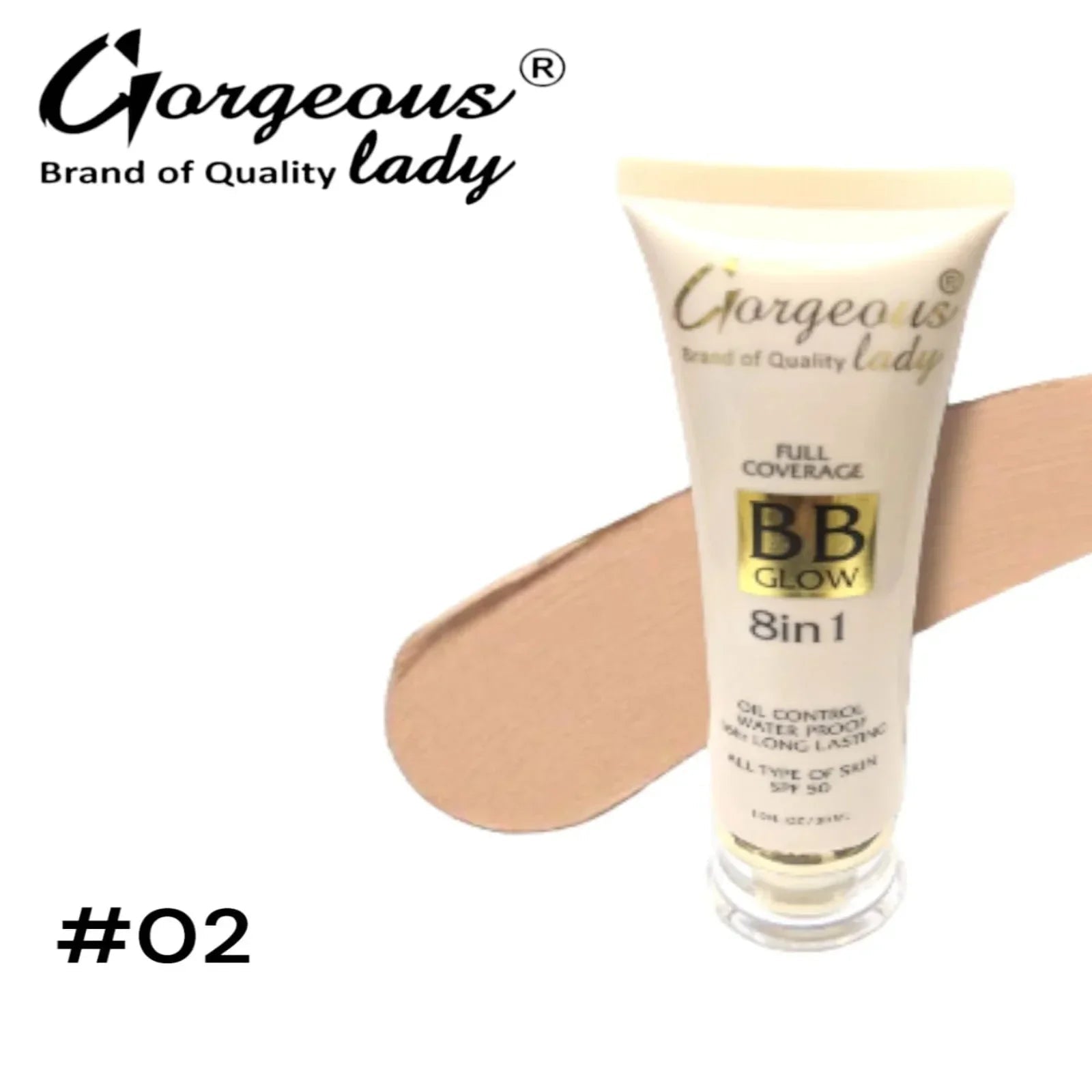 Gorgeous Lady 8 in 1 BB Glow Cream - 30ml - Rumaisas