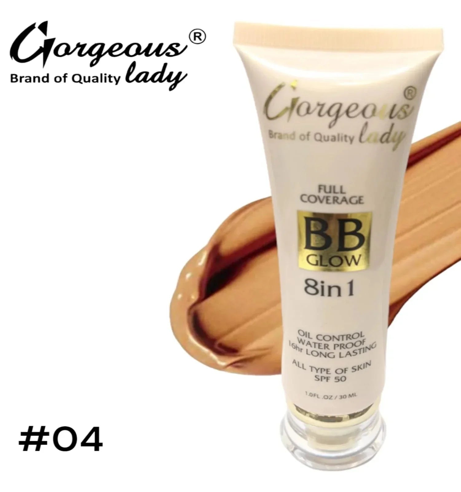 Gorgeous Lady 8 in 1 BB Glow Cream - 30ml - Rumaisas