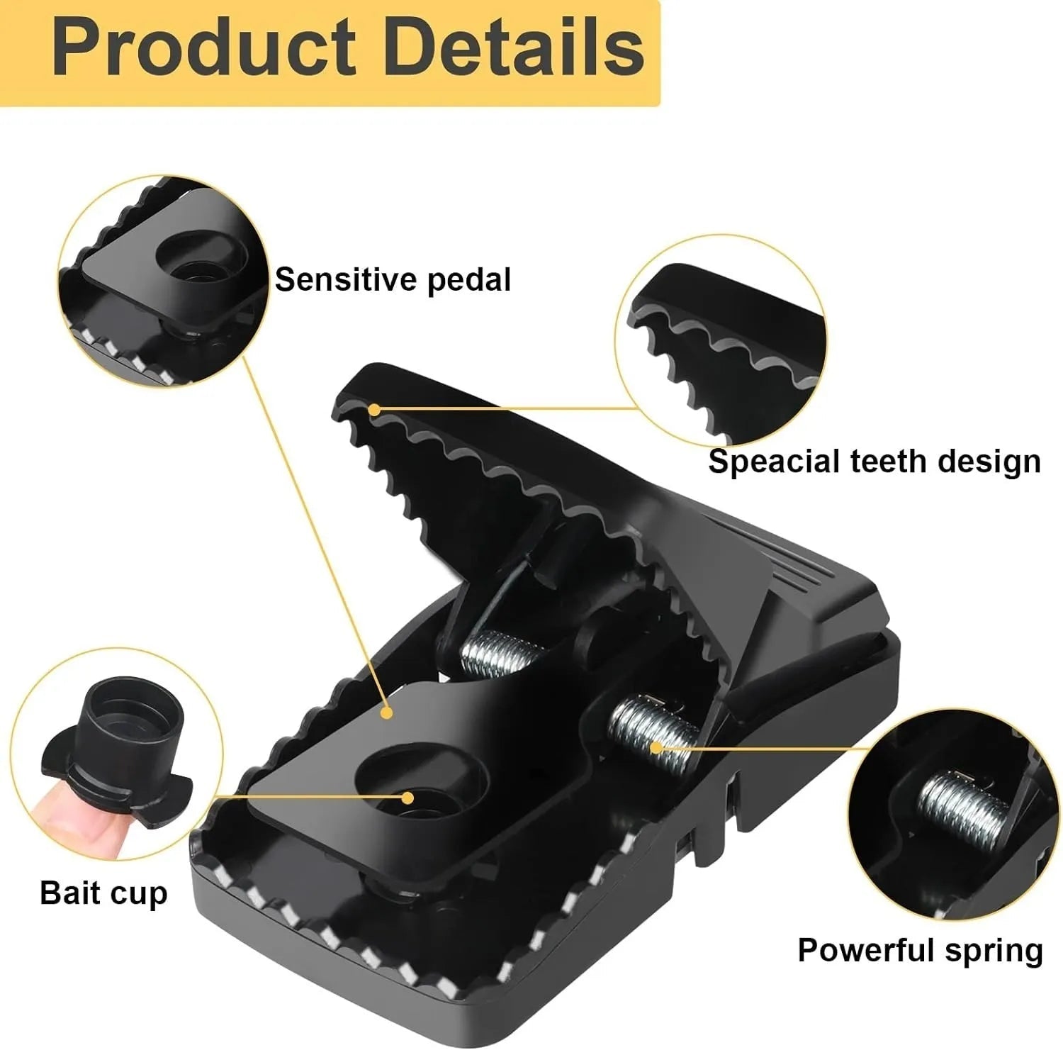 Heavy Duty Mouse Trap Mice Catcher - Rumaisas