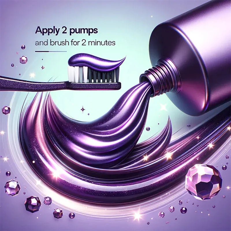 Hismile v34 Colour Corrector Serum Purple Teeth Whitening & Stain Removal - Rumaisas