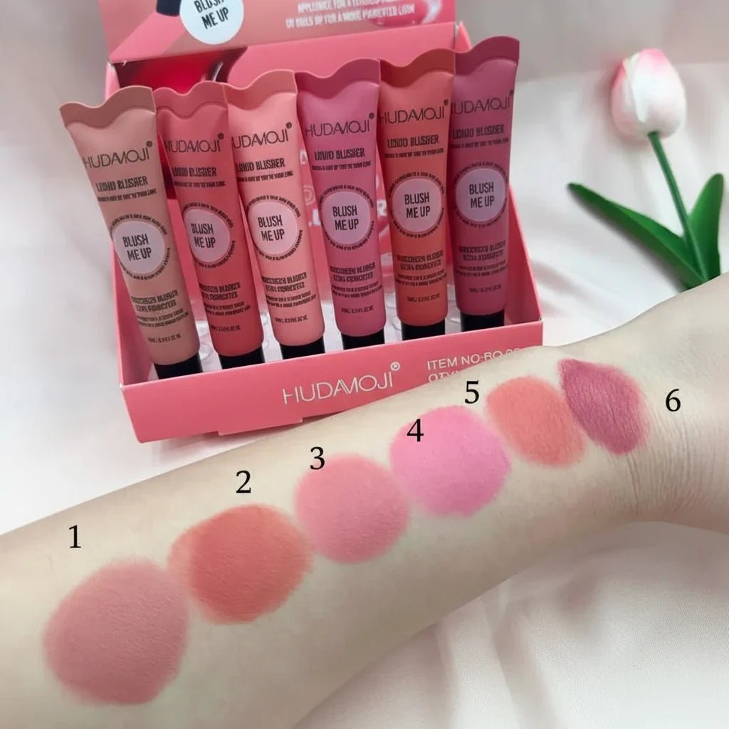 Hudamoji Blush Me Up Liquid Blusher - Rumaisas