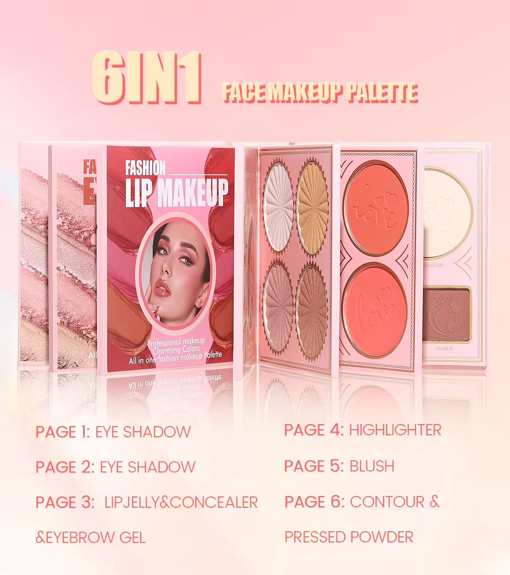 IGOODCO 6 - in - 1 professional makeup palette - Rumaisas