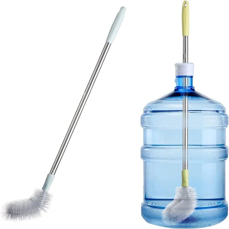 Long Bottle Cleaning Brush, 20 Inches Bottle Cleaner Brush, Nylon Bristles and Stainless Steel Handle - Rumaisas