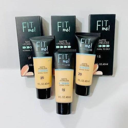 Maybelline - Fit Me Liquid Foundation Matte & Poreless - Rumaisas