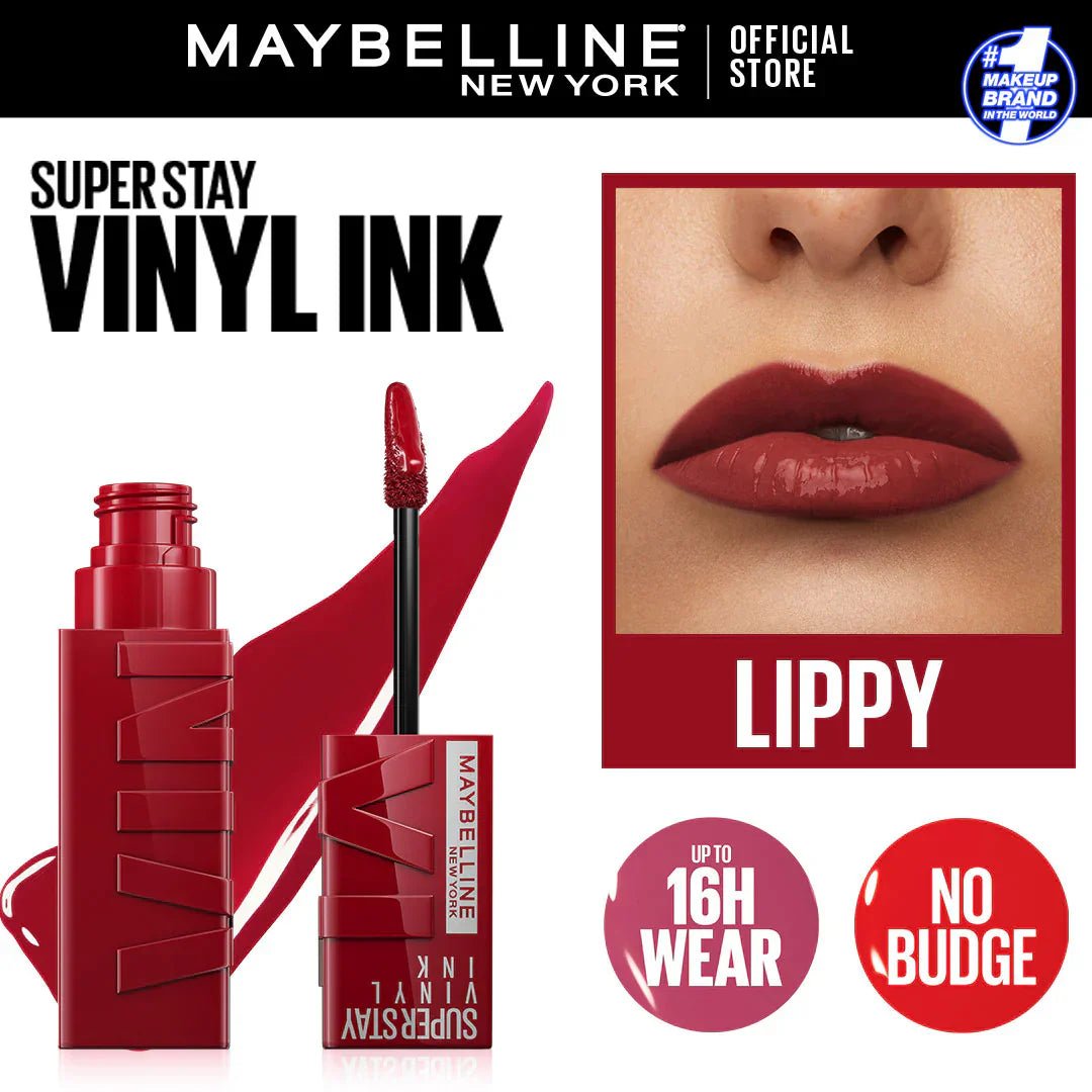 Maybelline Super Stay Vinyl Ink Liquid Lipstick - Rumaisas