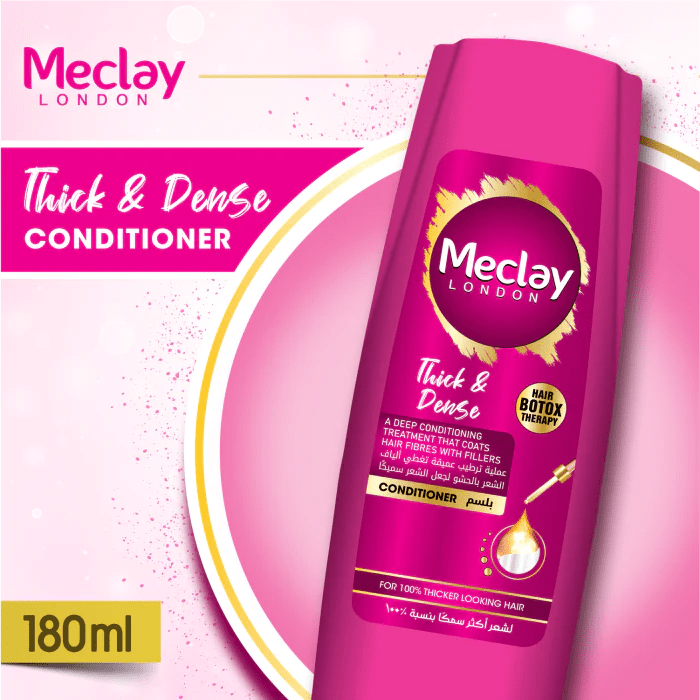 Meclay London Thick & Dense Conditioner - 180ml - Rumaisas