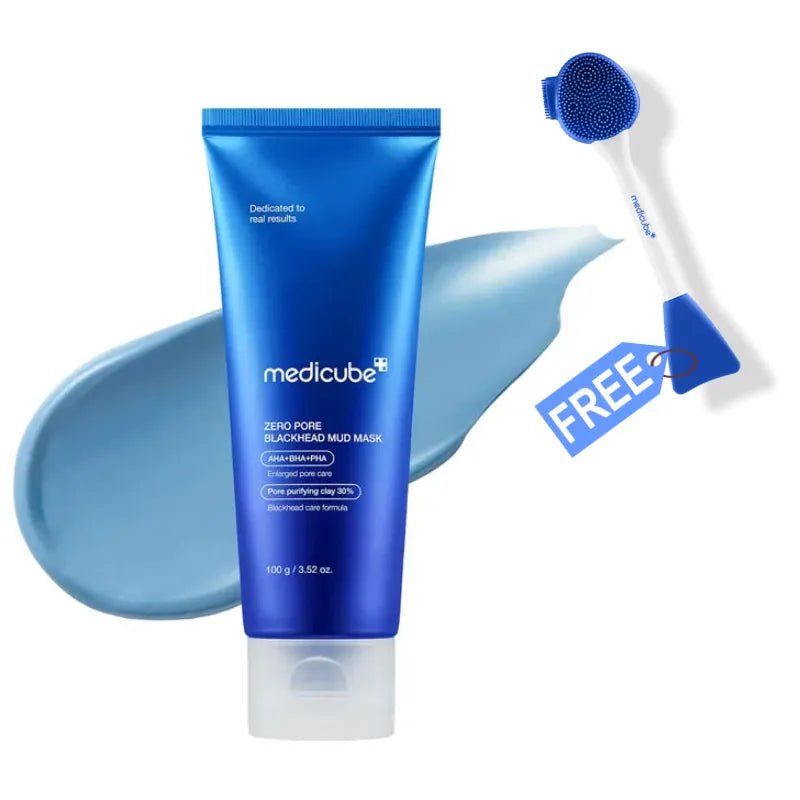 Medicube Zero Pore Blackhead Mud Mask - 100g - Free Applicator - Rumaisas