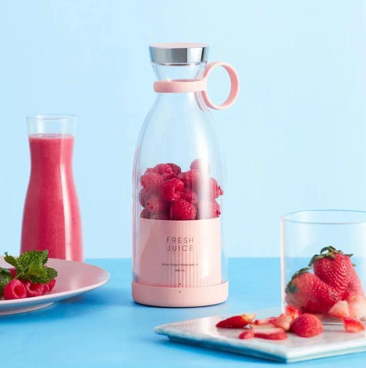 Mini Portable Blender Electric Fruit Juicer Mixers 380 Ml (random color) - Rumaisas