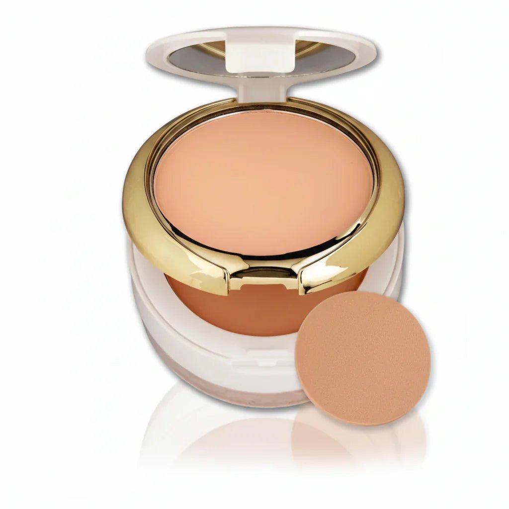 MISS ROSE (3 in 1) Professional 3D Pearl Whitening Compact & Loose Powder - 45g - Rumaisas