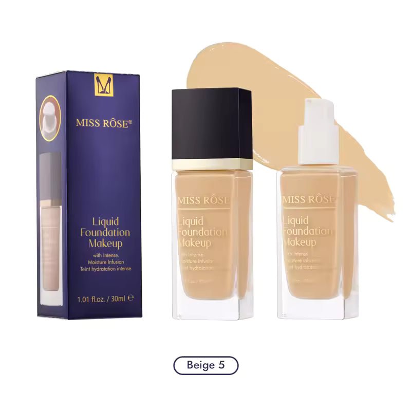 Miss Rose Liquid Makeup Foundation - 30ml - Rumaisas